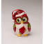 Figurine suspendue chouette tenant un bas