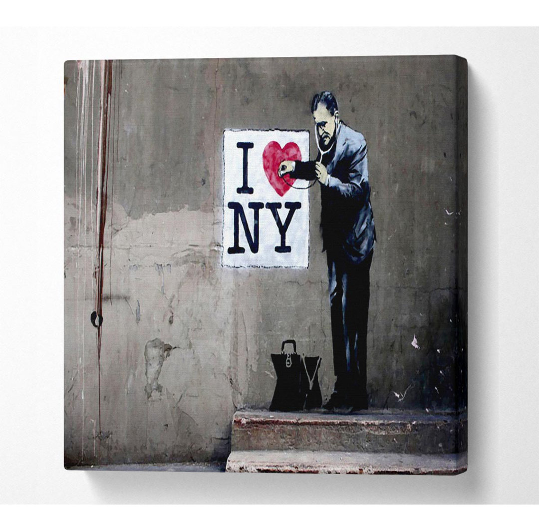 Kunstdruck Asmah Heart Beat Of New York