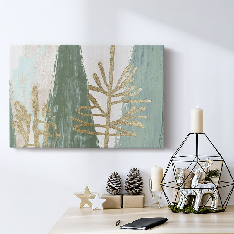 Christmas Holiday Arts - Toile tendue avec châssis, H 12 po x l 18 po