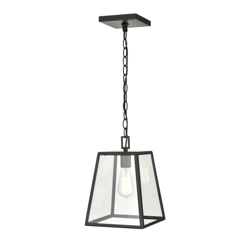 Reingard Outdoor Pendant, Black