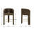 Modern Counter Height Bar Stools, 26" Barrel Bar Stools With Back And Arms, Upholstered Bar Chairs For Kitchen Island Dining Room-1076161667-1081336210