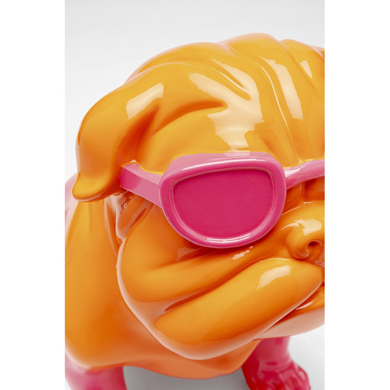 Fashion Dog Figurine, Pink