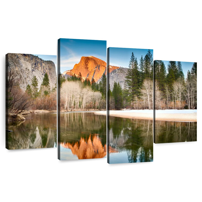 Alvord Half Dome River Reflection