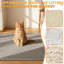 Tapis pour litière pour chat facile à nettoyer