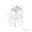Tabouret de bar Gwenda-2068580252