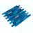 Swimming Pool 1" X 3" Straight Edge Glass Mosaic Tile-100003447