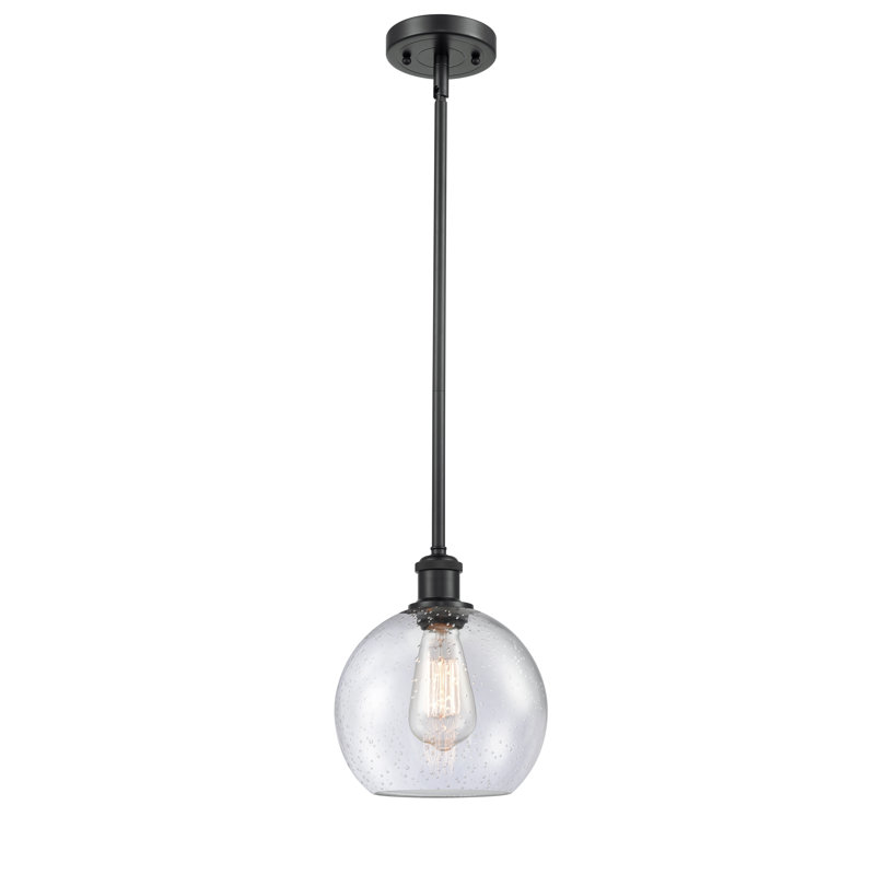 Baptista 1 - Light Satin Gold Single Pendant, Brushed Satin Nickel, Matte Black, Seedy