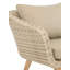 Cambrai Wicker 6 - Person Garden Lounge Set with Cushions