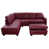 Simili cuir rouge est en rupture de stock
