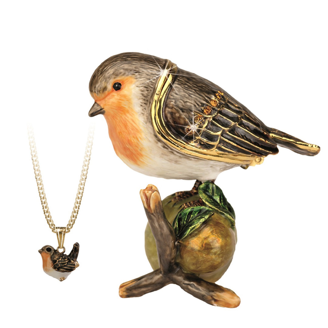 Deforest Secrets Robin Trinket Box