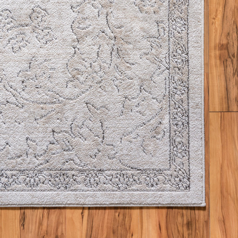 Gautier Floral Indoor Rug, Round 7'1"