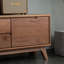 Meuble télé de salon en bois massif-106296399