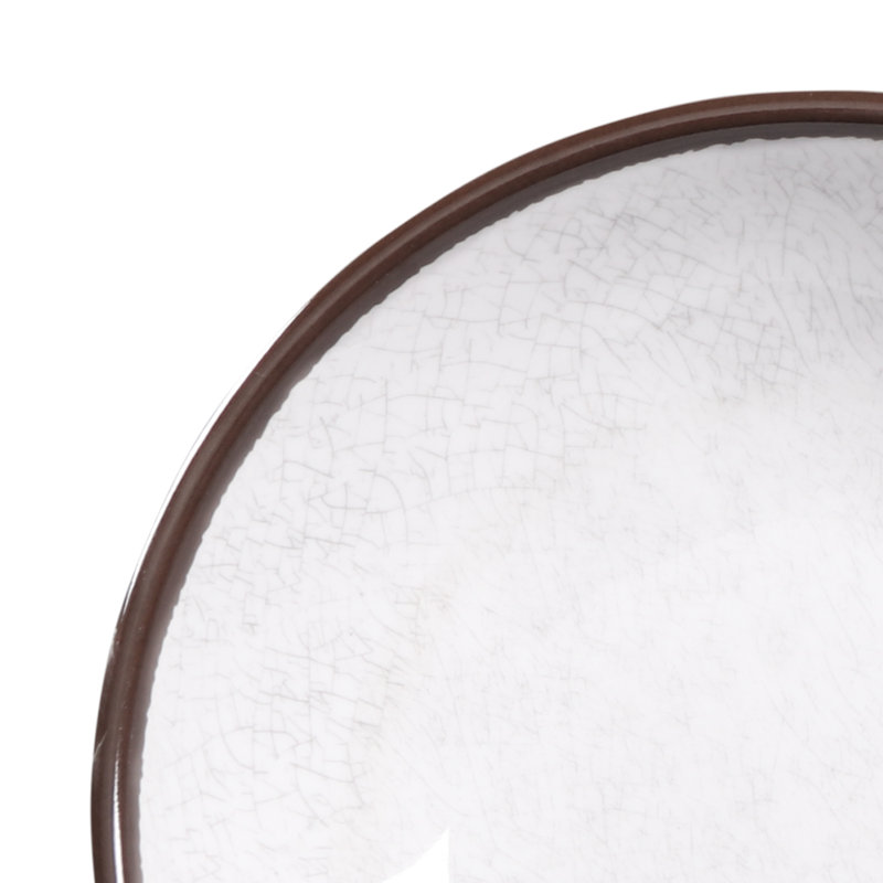 Mojave 32 oz. Round Crackle Vintage Melamine Cereal bowl