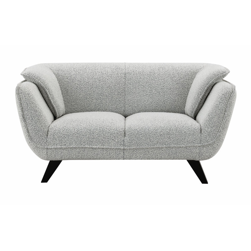 Causeuse Boucle gris clair, Boucle gris