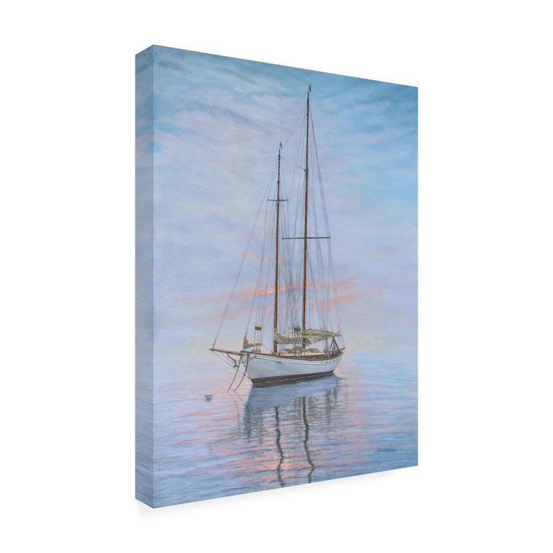 Bruce Dumas, esprit reposant sur toile, H 47 po x l 35 po x P 2 po