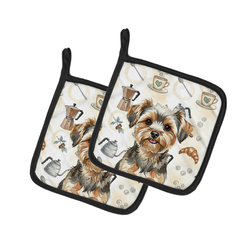 Paire de poignées Yorkiepoo