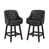 Dappled Black Seat/Espresso Frame selected