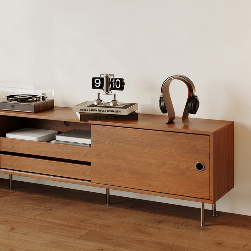 Simple Brown TV Cabinet