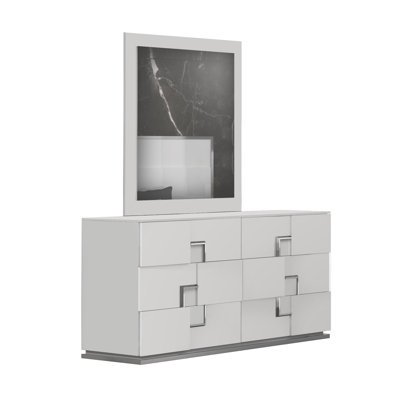 Commode double l 62 po Minelly