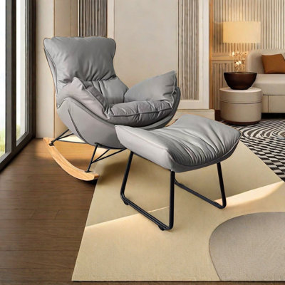 Rocking chair Italian living room sofa chair