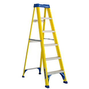 Escabeau pliable en fibre de verre 6,17 pi