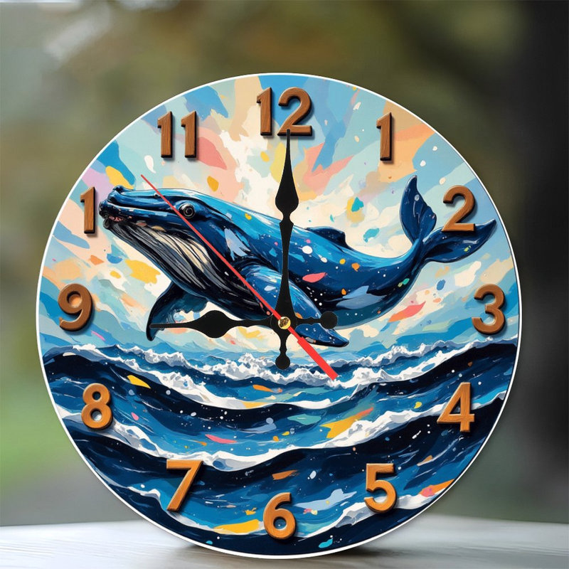 Horloge baleine