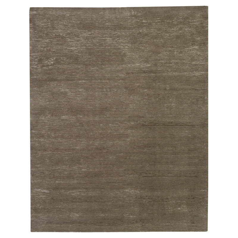Channel Area Rug in Brown, Rectangle 2' x 3'