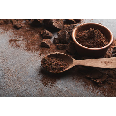 Chocolate And Cocoa - Wrapped Canvas Print