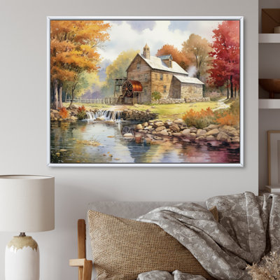 Ohio campagne charmante sur toile