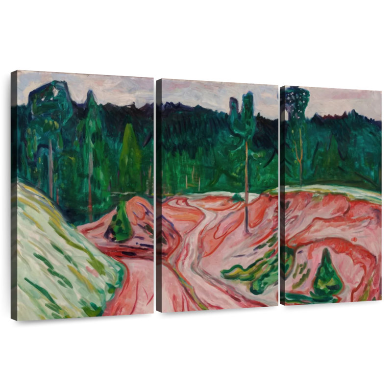 Alvord, forêt de Thurantian, 1904, H 28 po x l 45 po