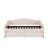 Teddy Fleece Upholstered Daybed with LED Lights and Trundle, Perfect for Modern and Space-Efficient Living.-637649523-637649534