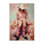 «Cowgirl & Soft Florals», art mural sur toile par Sasha