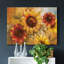 Tournesol Cheer - peinture sur toile tendue-1852672960