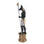 Statue égyptienne Anubis avec un piédestal