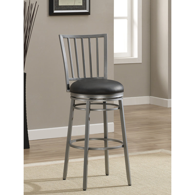 Tabouret de bar et de comptoir pivotant, Pierre à feu, Tabouret de bar (assise de 30 po de hauteur)