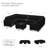 Storage Couch Large U - Shaped Faux Fur Sectional Sofa Modular  Sofa Bed With Ottoman-1626826908
