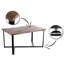 Varney Metal Base Dining Table
