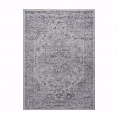 Tapis de salle à manger de style oriental résistant à la perte de style de salle à manger et de bureau à domicile