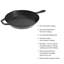 Poêle à frire en fonte 12 po Classic Cuisine