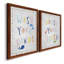 «Wash Your Hands», ensemble de 2 reproductions d'art sur toile encadrées-35045188-35045214