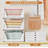 Stackable  Space-Saving Clothes Storage Drawer Organizer-347671198