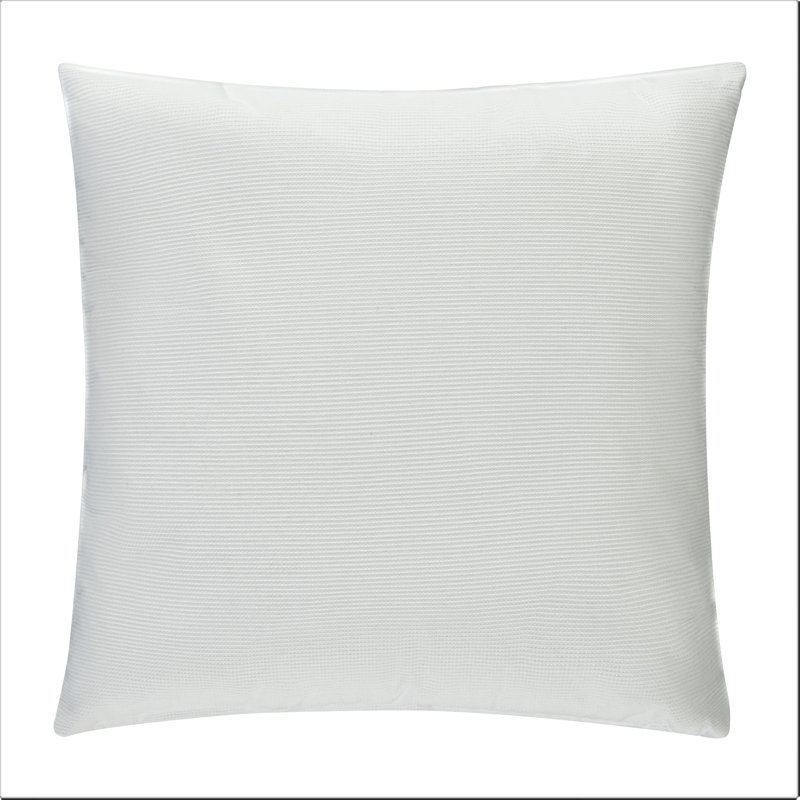 Housse de coussin carré, 20 po x 20 po, Blanc