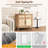 Dizdar Farmhouse Storage Cabinet