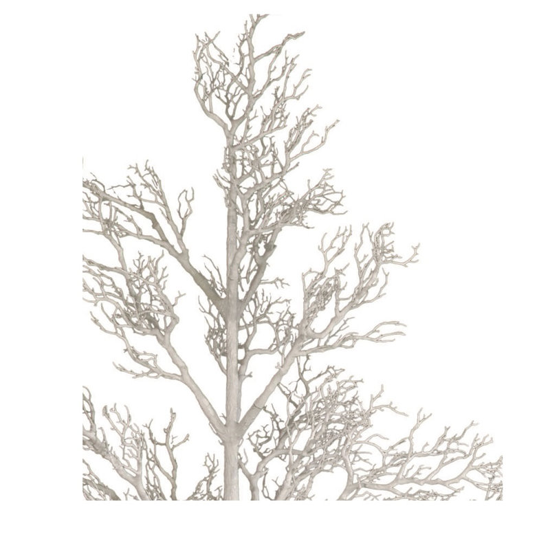 96'' Faux Tree, White