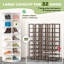Range-chaussures empilable 32 paires