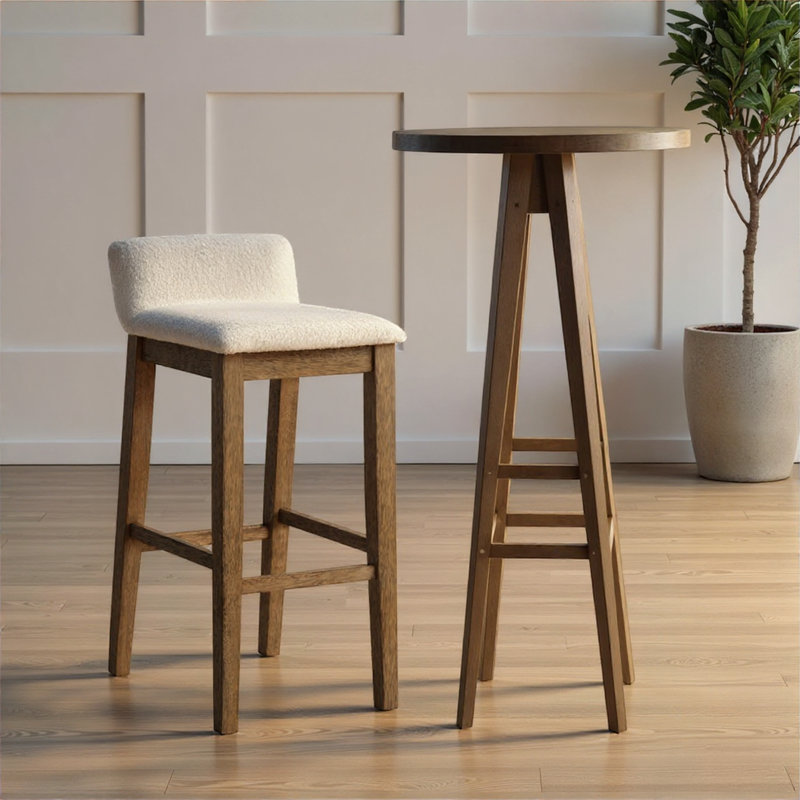 Tabouret de bar Annikah, Putty Brown, 1, Tabouret de bar (siège d'une hauteur de 30,5 po)