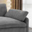 Fauteuil d'appoint moderne et surdimensionné en chenille-1264932318