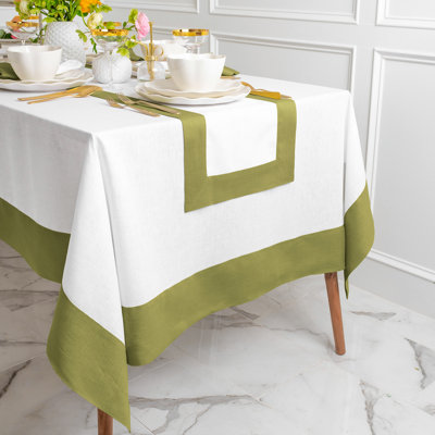 Contempo - 100% Pure Linen Tablecloth