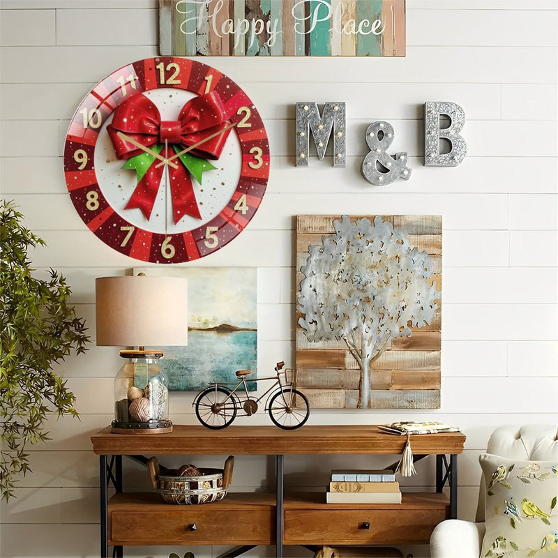 Horloge murale 12 po