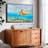 Turtle Dive Canvas Print-102860502